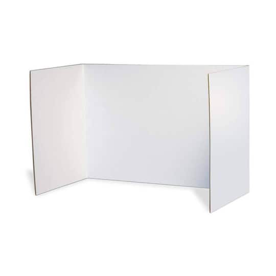 White Privacy Board, 48" x 16", 4 ct By Pacon in Pear Greenl White | Michaels®
